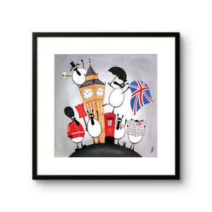Ewe.K | 限定版プリント | オリジナルで気まぐれで風変わりなユーモア絵画 | Mervyn Tay Art