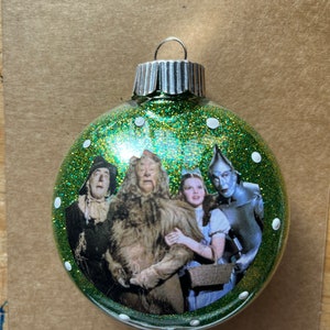 Wizard of Oz Inspired Single Ornament