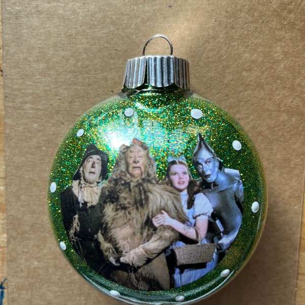 Wizard of Oz Inspired Single Ornament