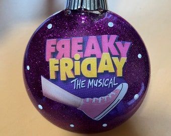 Freaky Friday Inspired Clear Single Ornament