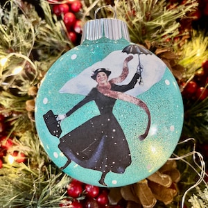 Mary Poppins Inspired Single Ornament