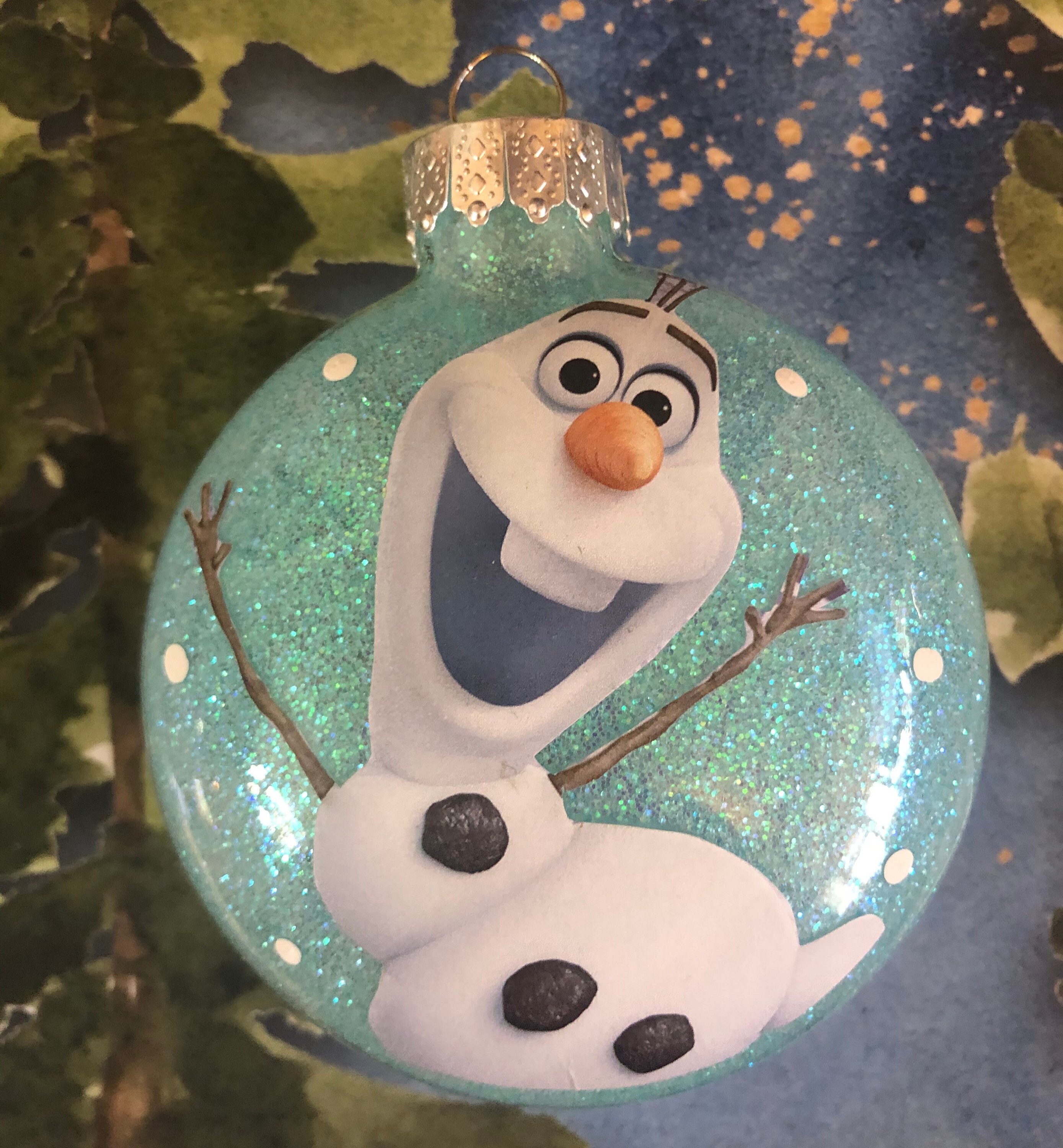 アナと雪の女王 クリアオーナメント 2個セット - Etsy 日本