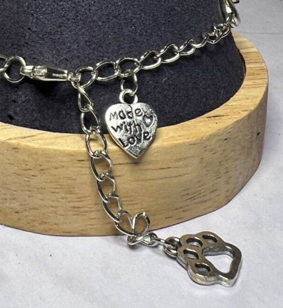 Boho Stackable, Adjustable Silver Bracelet, Onyx … - image 6