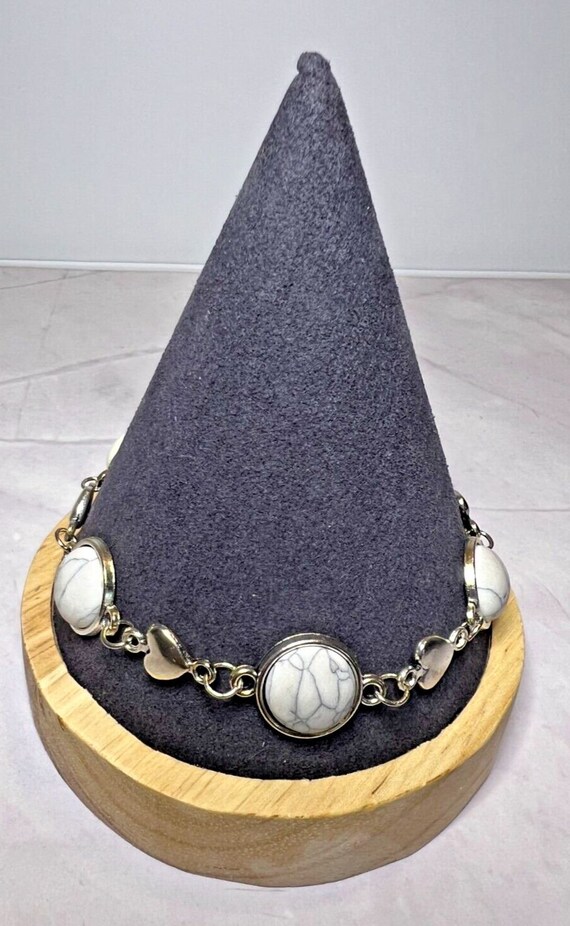 Boho Stackable, Adjustable Silver Bracelet, Natur… - image 1