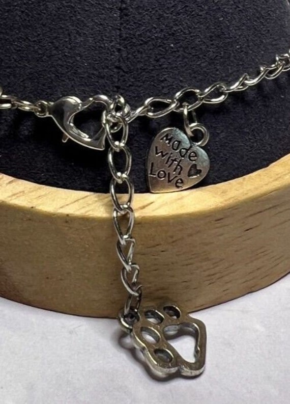 Boho Stackable, Adjustable Silver Bracelet, Labra… - image 5