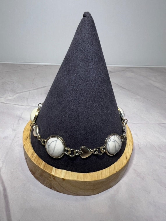 Boho Stackable, Adjustable Silver Bracelet, Natur… - image 5