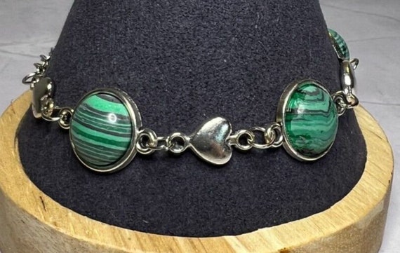 Boho Stackable, Adjustable Silver Bracelet, Malac… - image 3