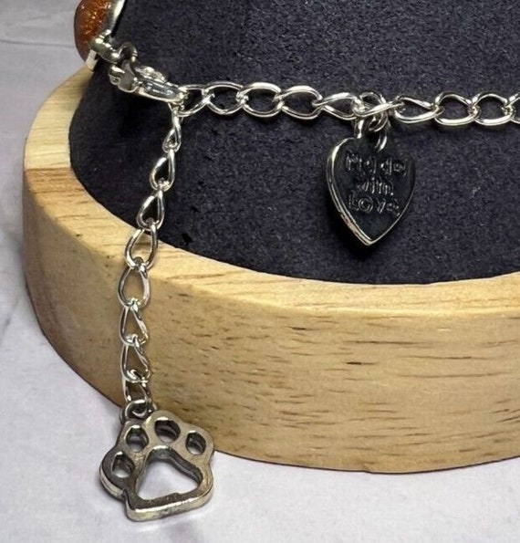 Boho Stackable, Adjustable Silver Bracelet, Bronz… - image 5