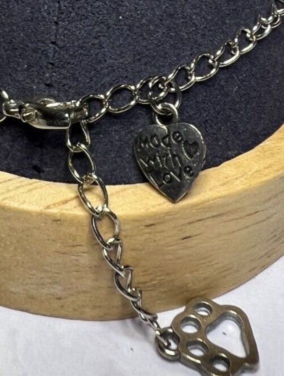 Boho Stackable, Adjustable Silver Bracelet, Ukint… - image 5