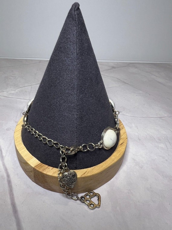 Boho Stackable, Adjustable Silver Bracelet, Natur… - image 3