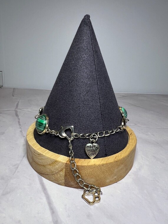 Boho Stackable, Adjustable Silver Bracelet, Malac… - image 4