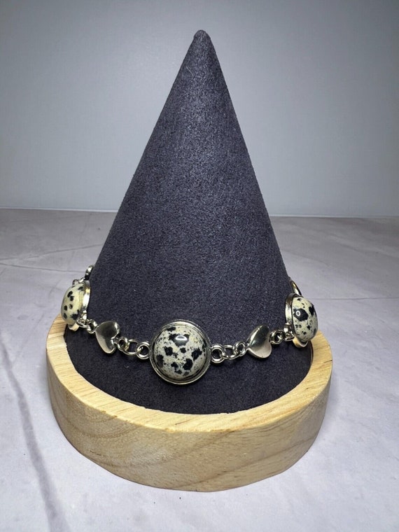 Boho Stackable, Adjustable Silver Bracelet, Dalma… - image 2