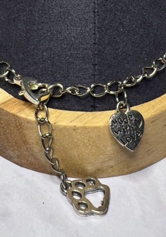 Boho Stackable, Adjustable Silver Bracelet, White… - image 5