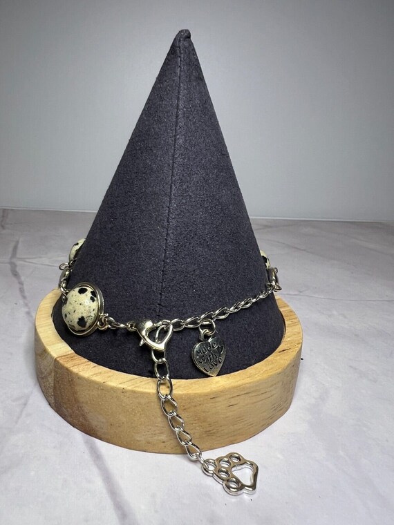 Boho Stackable, Adjustable Silver Bracelet, Dalma… - image 4