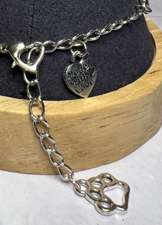 Boho Stackable, Adjustable Silver Bracelet, Dalma… - image 5