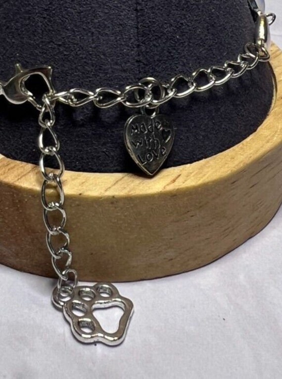 Boho Stackable, Adjustable Silver Bracelet, Opali… - image 5