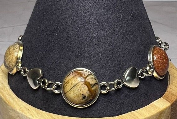 Boho Stackable, Adjustable Silver Bracelet, Pictu… - image 2