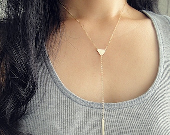 Cleavage necklace | Etsy