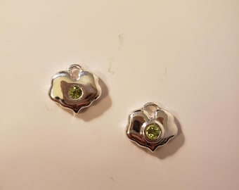 Sterling Silver Auspicious Clouds Inspired Charms