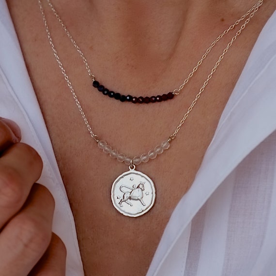 Personalized Taurus Star Sign Necklace