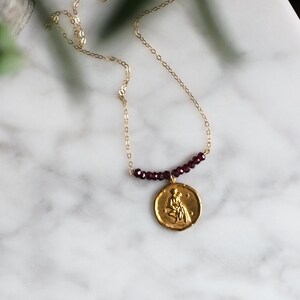 Personalised Aquarius Star Sign Necklace image 2