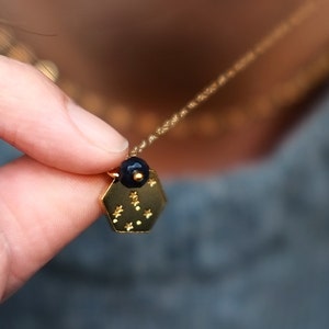 Gold Star Constellation Necklace image 5