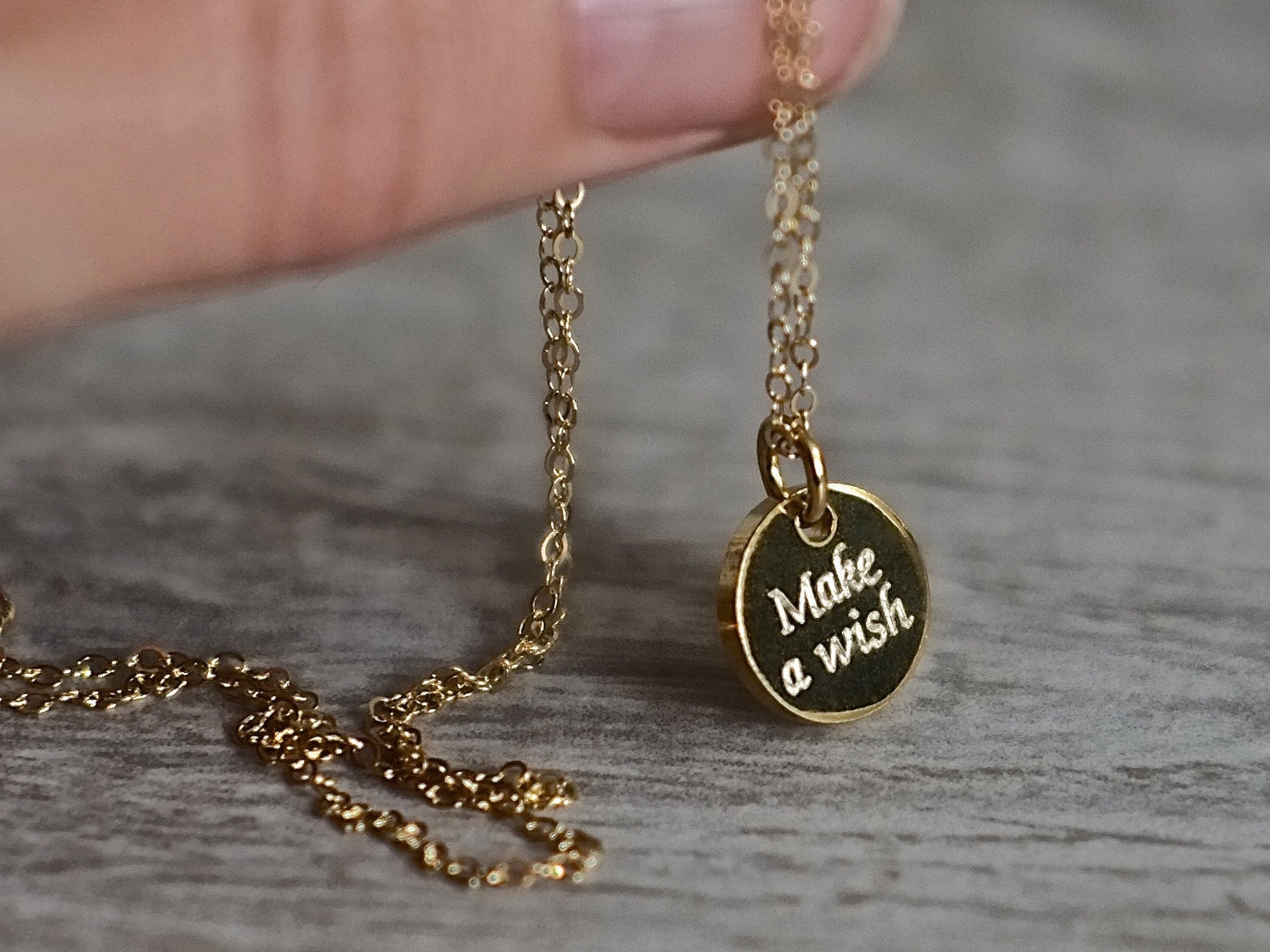 The Gold Star Cord Necklace