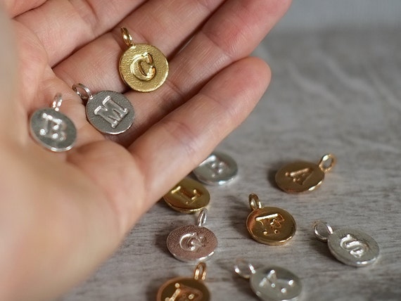 Etsy initial charms store