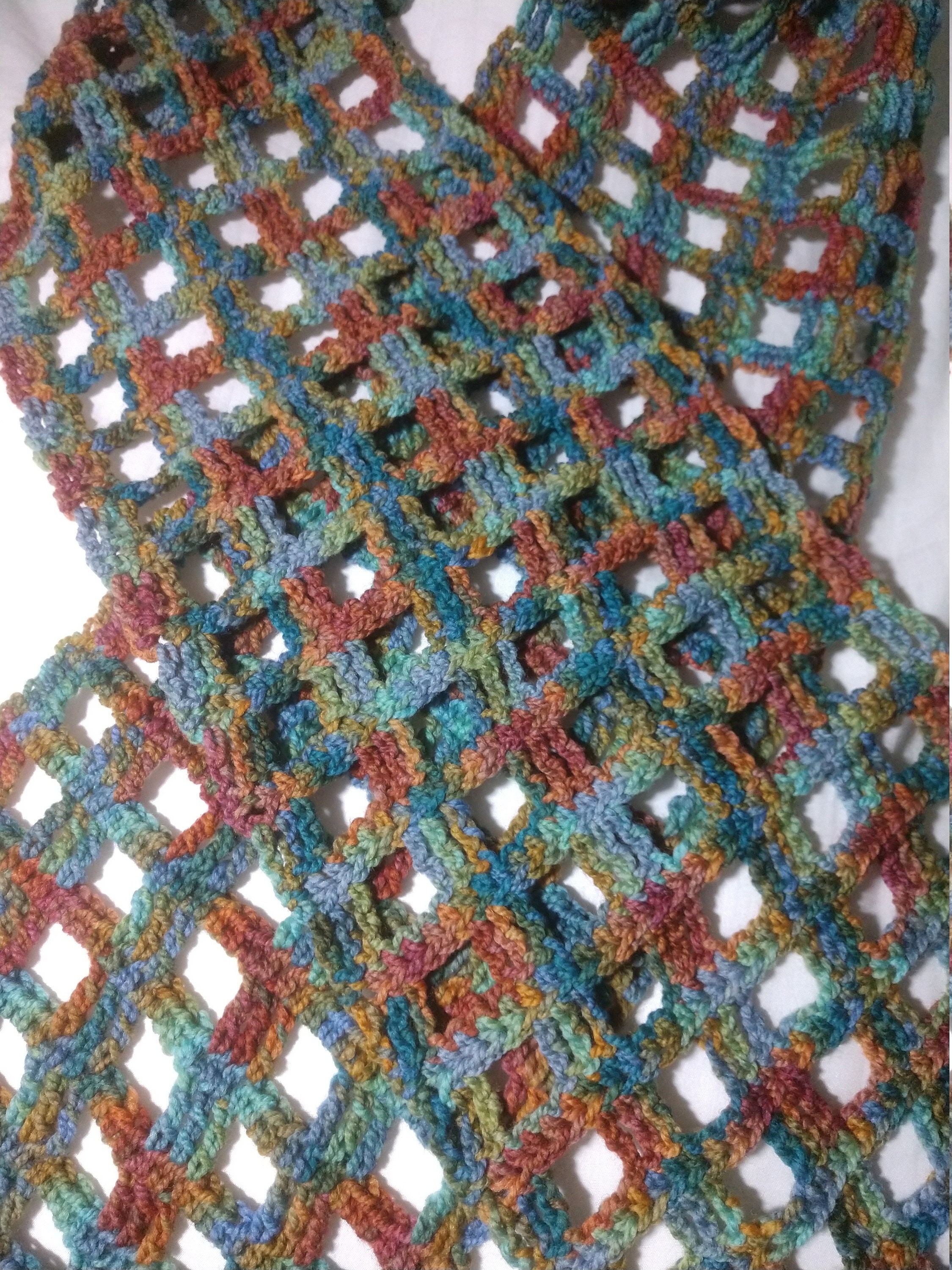 Earthy Rust Windows Scarf - Etsy