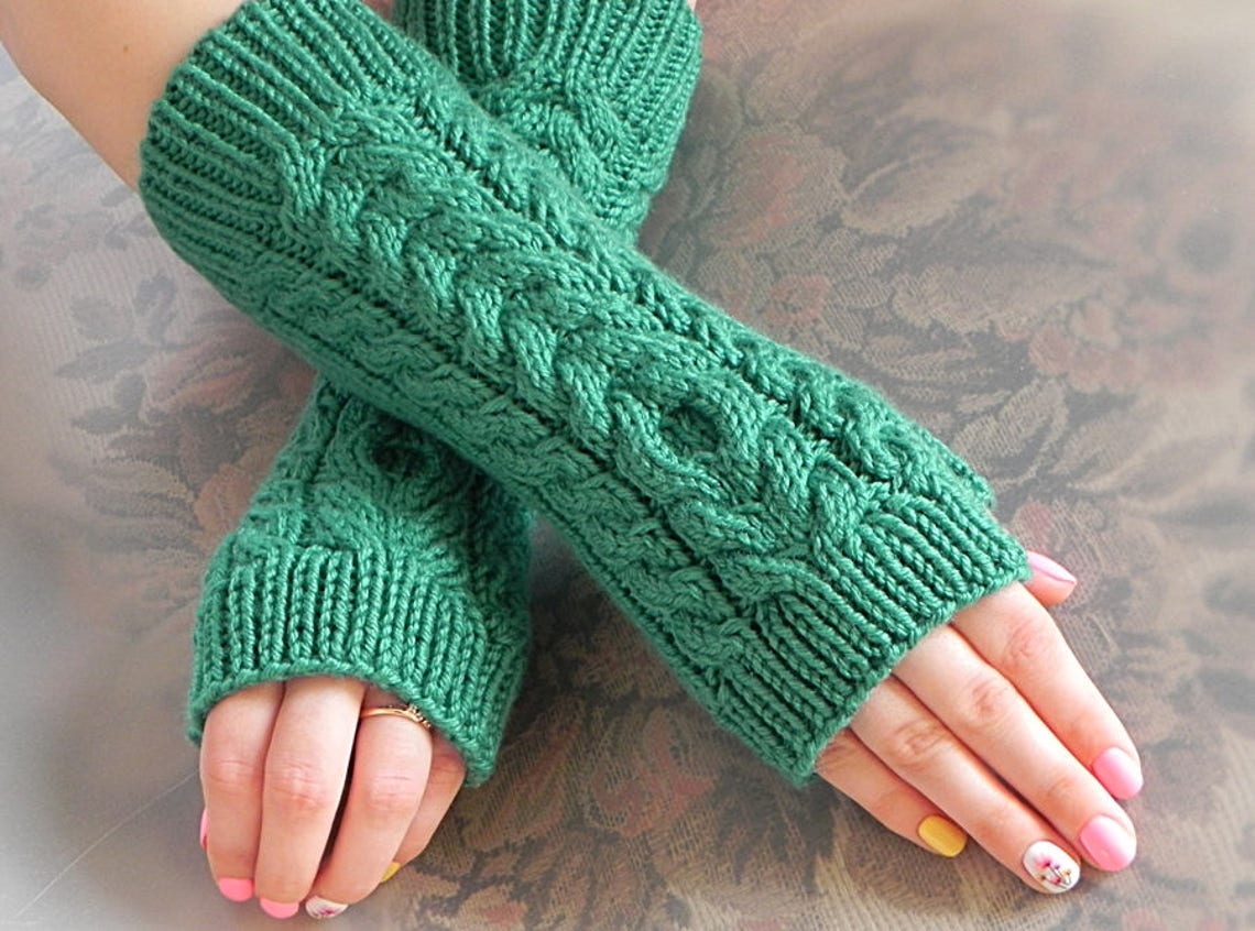 1 Par De Guantes Sin Dedos Rasgados | Accesorios Góticos Y Punk Para Halloween, Disfraces Y Cosplay