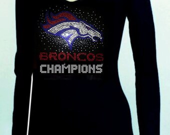 bling broncos jersey