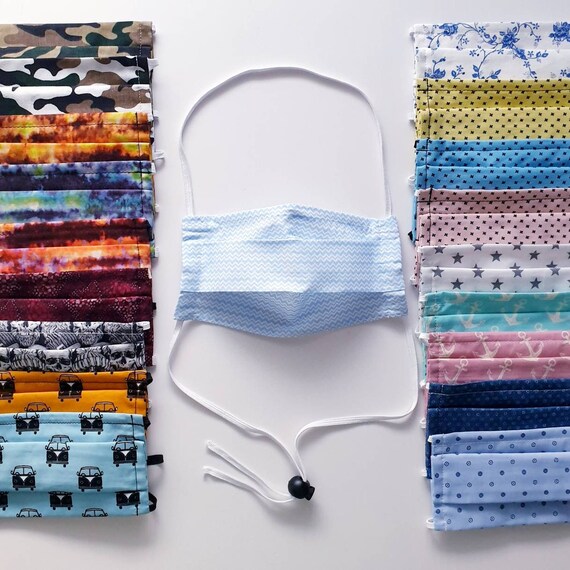 Facemask over head strap Face masks without ear loops Single Etsy