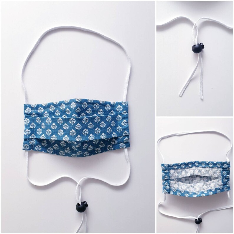 Facemask over head strap Face masks without ear loops Single Etsy