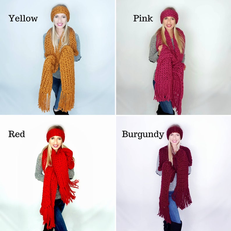 Giant knit scarf Extra large scarf Oversized wool scarf Extra Etsy