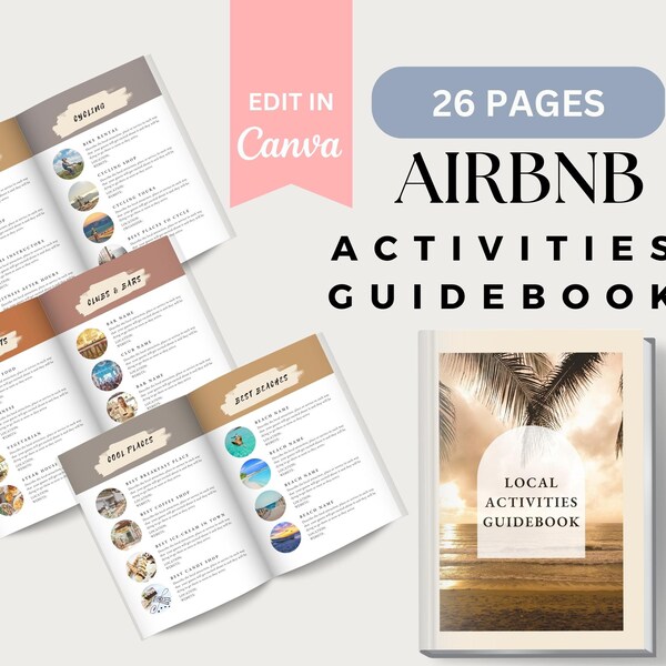 Airbnb Booklet Pack - Etsy