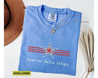 Foxtrot delta tango shirt FDT democrat resistance shirt Anti president shirt Liberal protest shirt Political quote shirt Comfort color