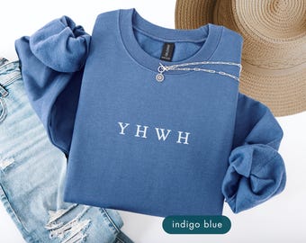 YHWH sweatshirt, Religious Sweatshirts, Yahweh Exodus, Bible Verse Sweat Shirts, Hebrew God name