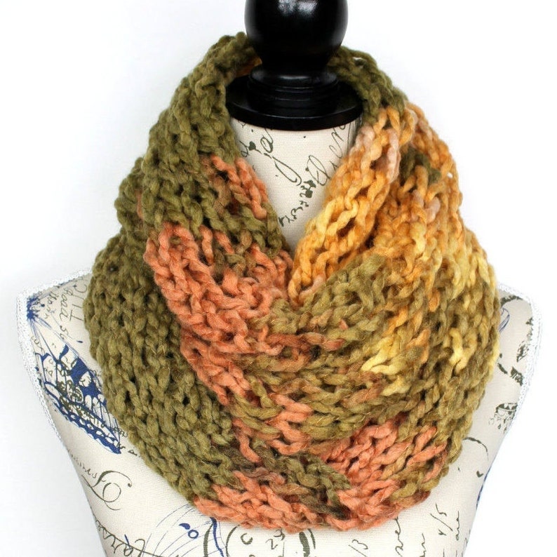 handmade infinity scarf