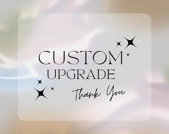 Mejora personalizada para UNA ubicación de impresión adicional (impresión en la manga, impresión frontal o impresión en la parte posterior).