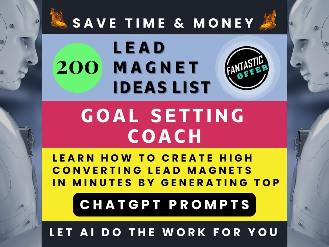 Lead Magnet Ideas List for GOAL SETTING COACH and Tips How to ...