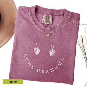 Cool Grandma Shirt, Mother&#39;s Day Shirt, Best Grandma Shirt, Cool Grandma Club Shirt, Nana Shirt, Gift from Grandkids Comfort colors shirt