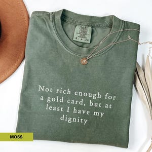 Tee shirt citation politique carte d'or t-shirt de l'âge d'or de l'Amérique Chemises pro démocratie drôles Humour noir sarcastique Chemise couleurs confort