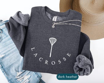 Lacrosse Sweatshirt, Lax life, Stick sport, Player gift, Personalized clothing, Fall