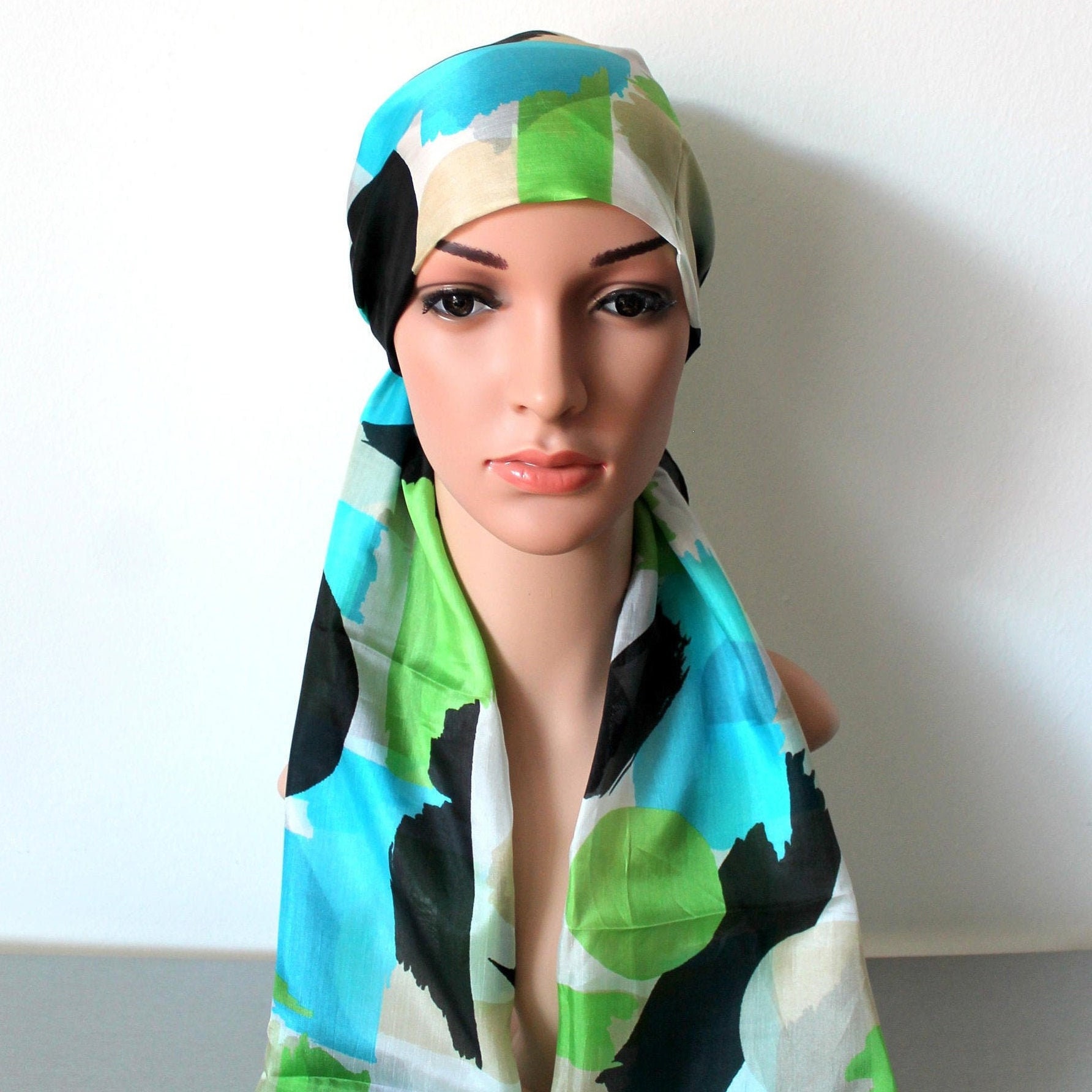 Silk scarf for hair wrap Silk scarf women handmade Scarves for | Etsy