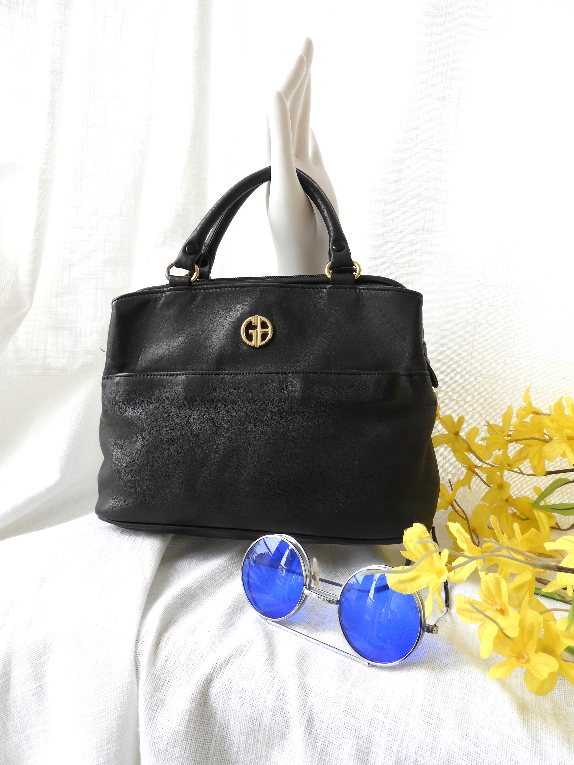 JAPAN VINTAGE　推定80年代　オールレザーミニボストン　ヴィンテージ Vintage 80s Leather Purse - Etsy