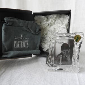 Small Waterford Crystal Frames - Etsy