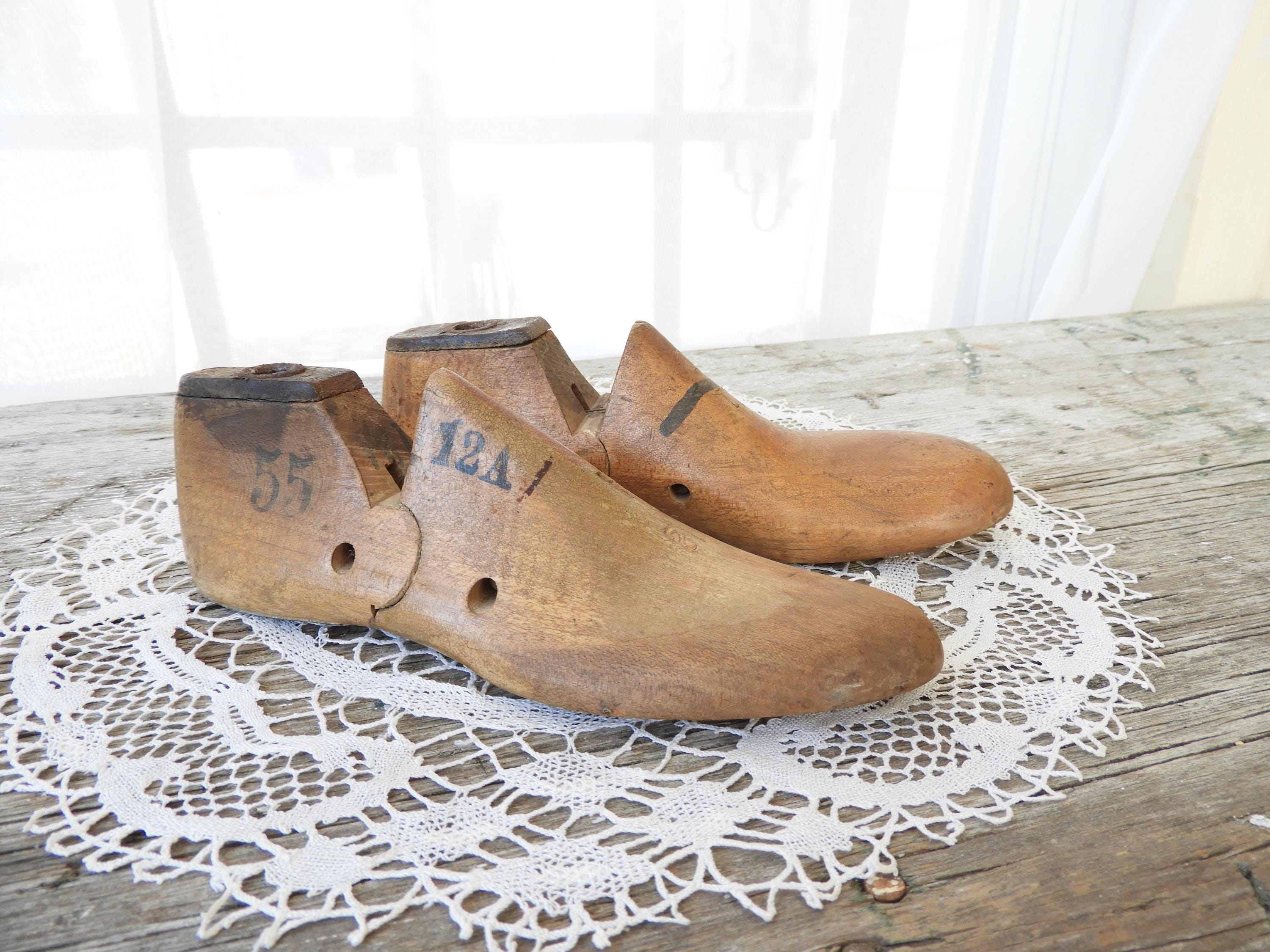 アンティーク木製子供用靴型｜ヴィンテージ靴職人用型セット - Etsy 日本