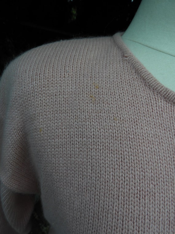 Vtg 1980's Pink Cinched Tunic Sweater|Vtg Sarah T… - image 3