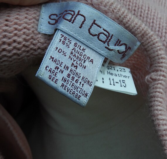Vtg 1980's Pink Cinched Tunic Sweater|Vtg Sarah T… - image 8