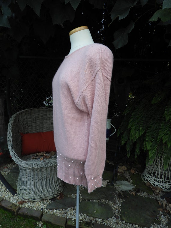Vtg 1980's Pink Cinched Tunic Sweater|Vtg Sarah T… - image 7
